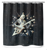 Percussive Paradise Shower Curtain